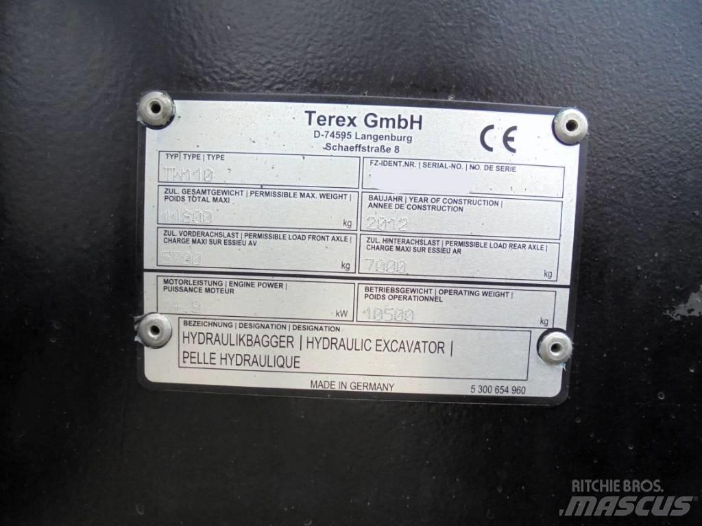Terex Schaeff TW 110 Excavadoras de ruedas