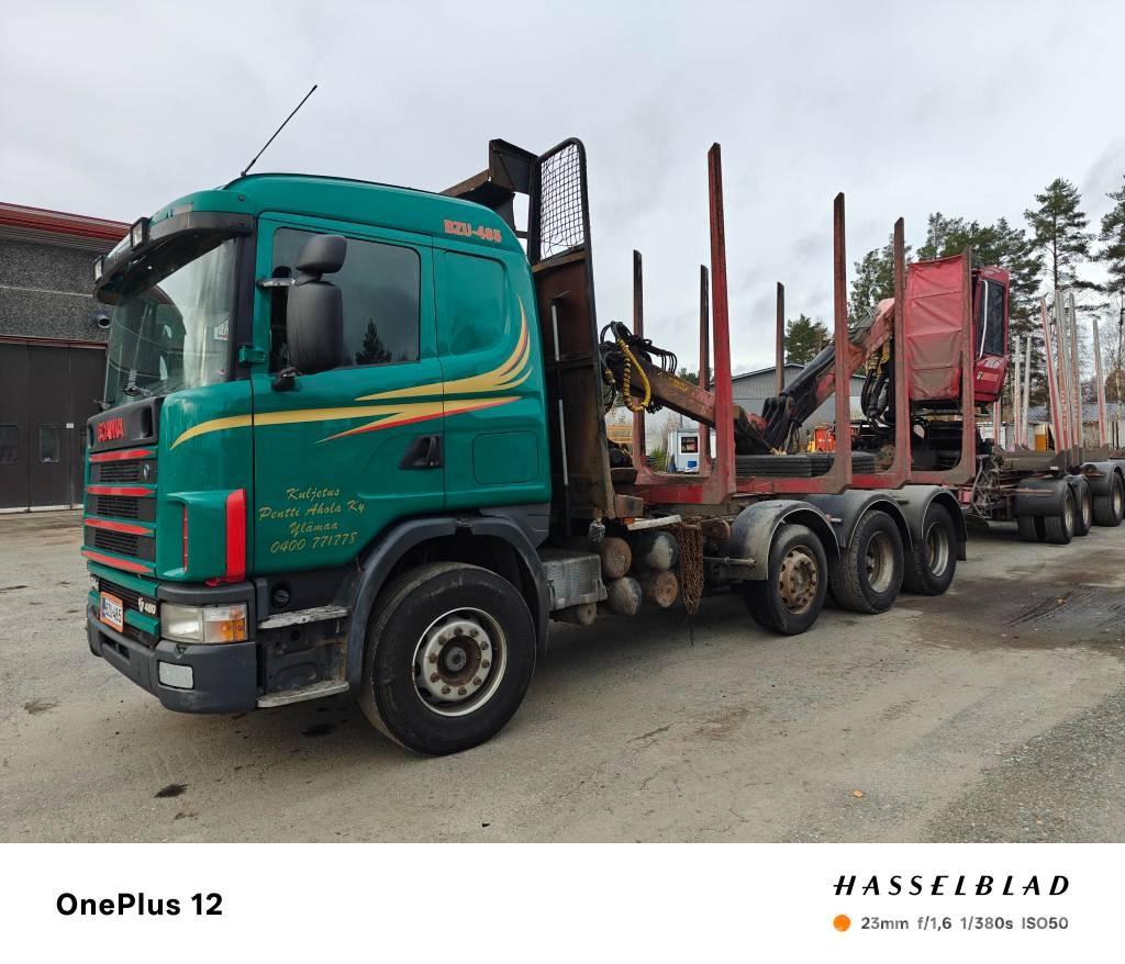 Scania R 164 8X4 Transporte de madera