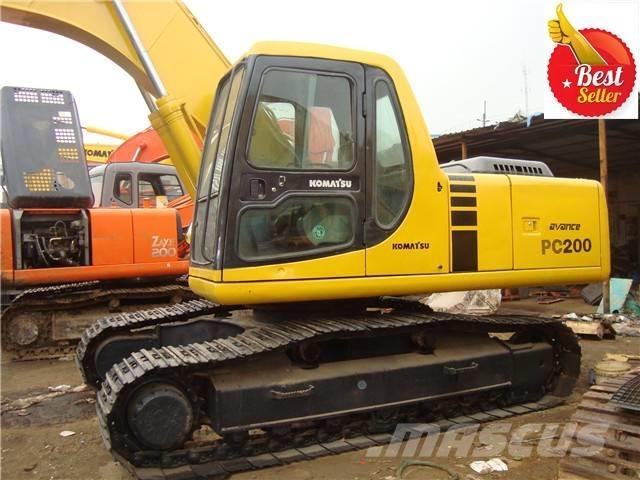 Komatsu PC 200 Excavadoras de cadenas