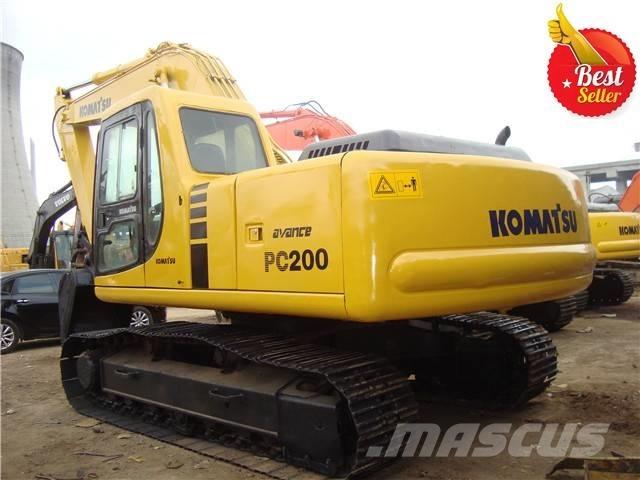 Komatsu PC 200 Excavadoras de cadenas