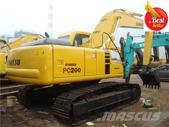 Komatsu PC 200 Excavadoras de cadenas