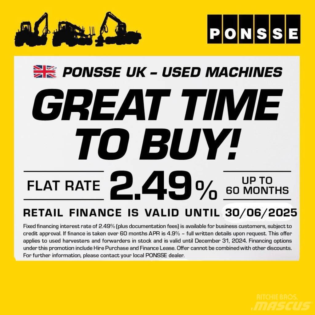 Komatsu 931.1 Cosechadoras