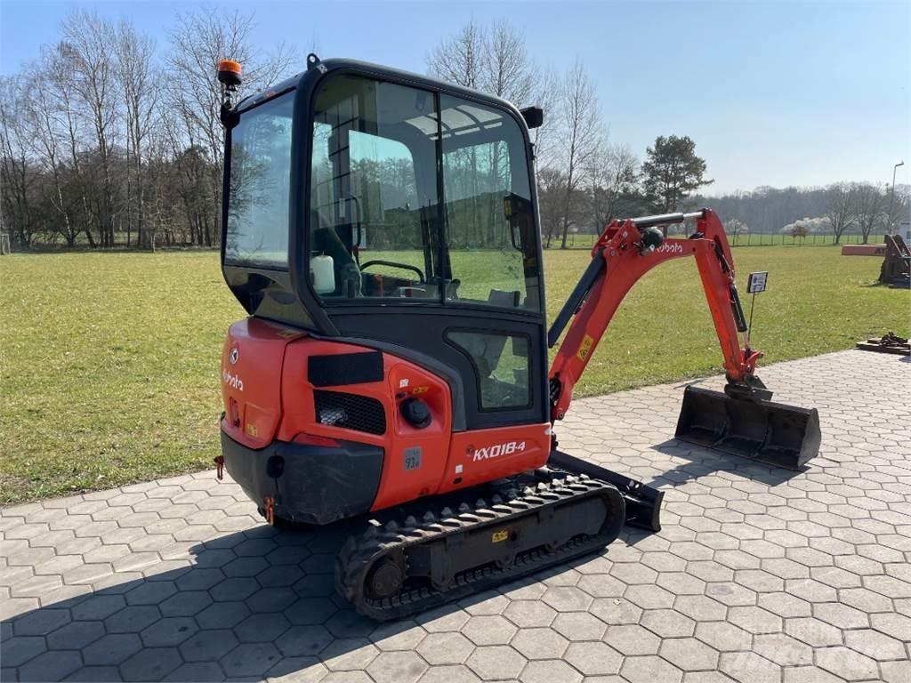 Kubota KX18-4 Mini excavadoras < 7t