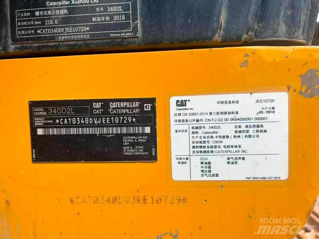 Carter 340D2L Excavadoras de cadenas