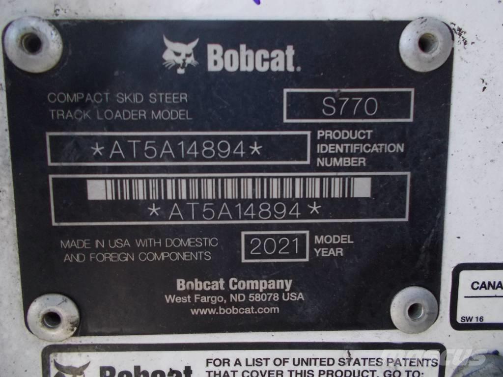 Bobcat S770 Minicargadoras