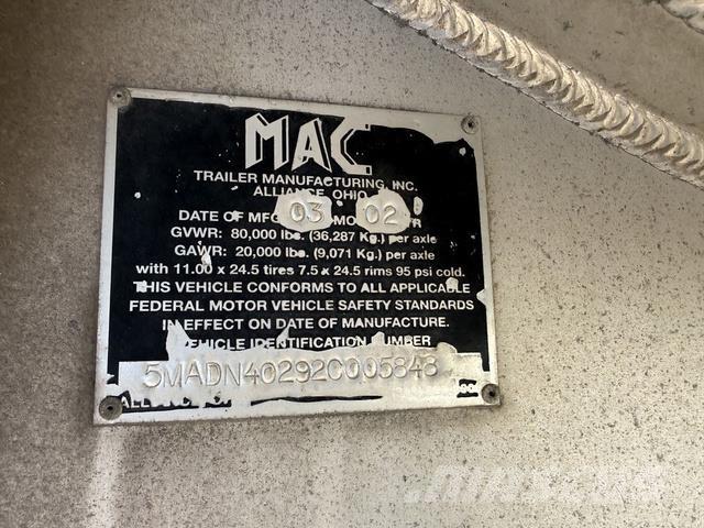 MAC END DUMP Otros remolques