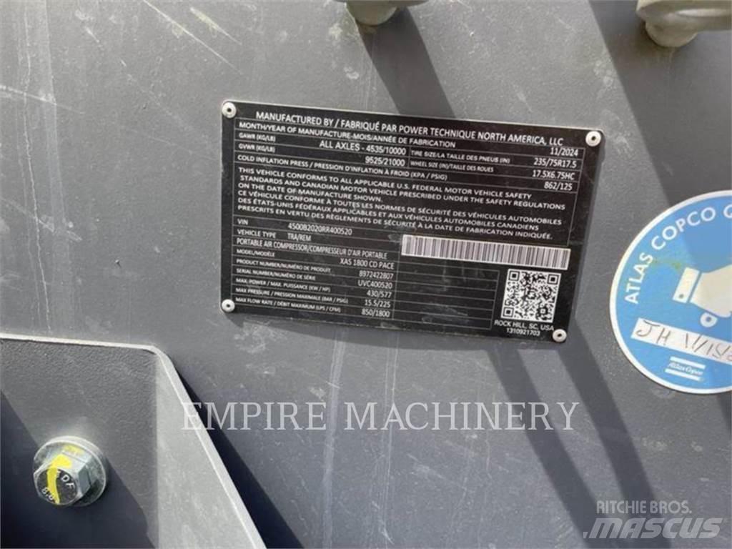 Atlas Copco XAS1800CD Compresores