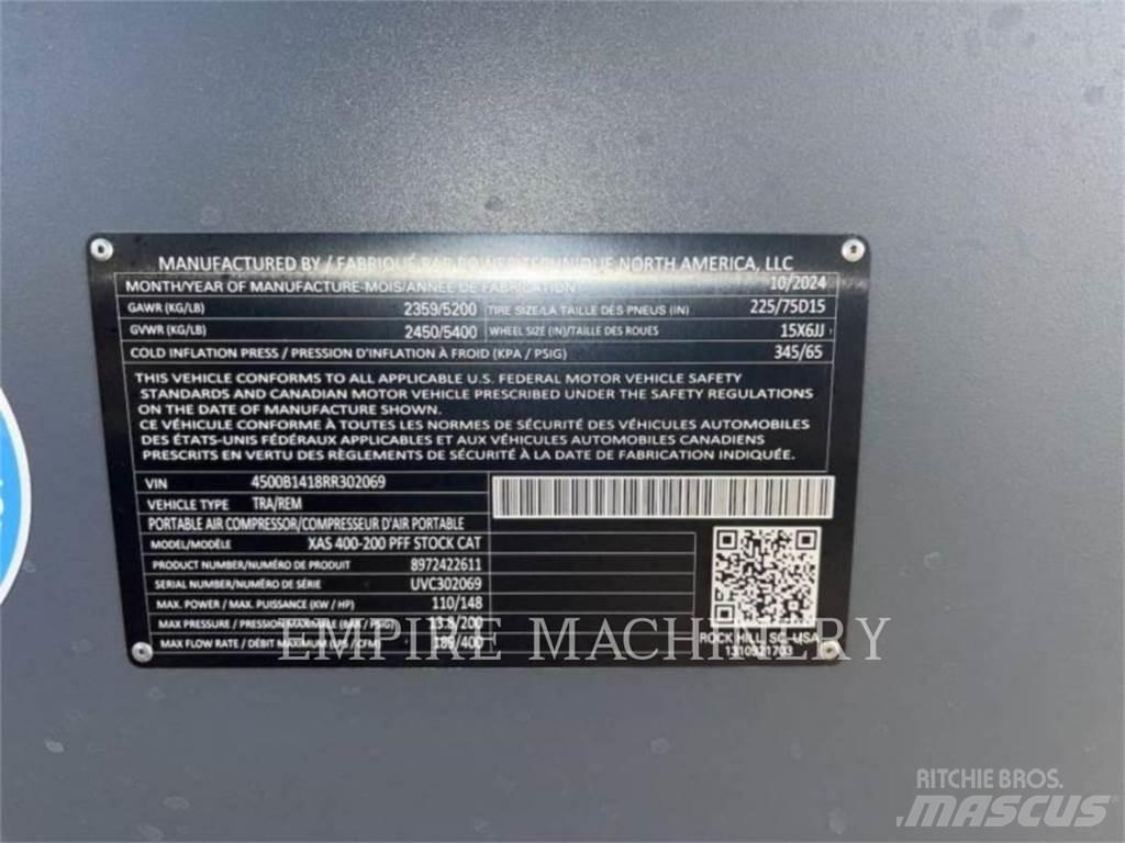 Atlas Copco XAS400CD Compresores