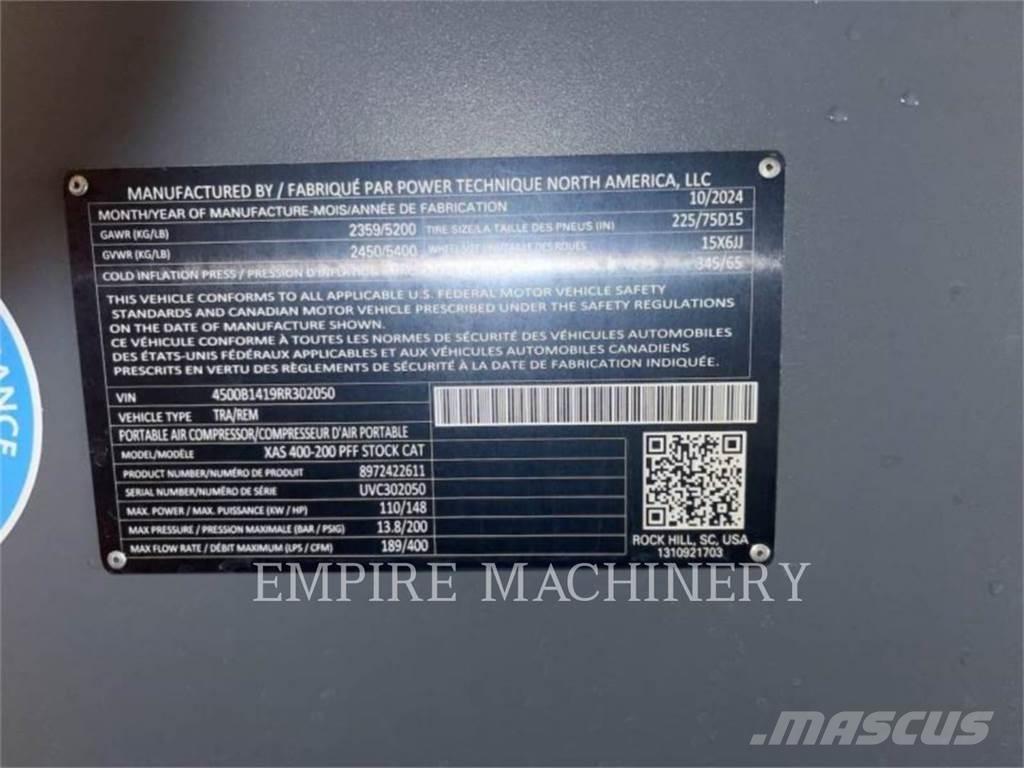 Atlas Copco XAS400CD Compresores