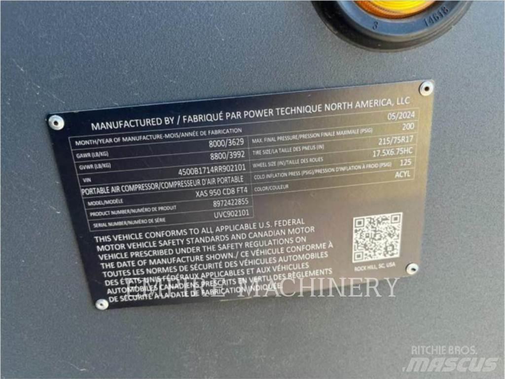 Atlas Copco XAS950CD Compresores
