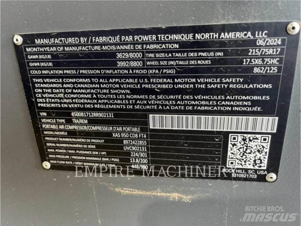 Atlas Copco XAS950CD Compresores