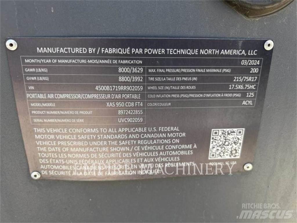 Atlas Copco XAS950CD Compresores