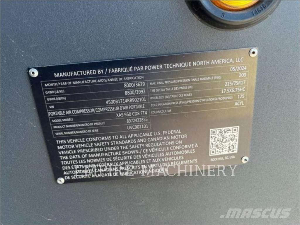 Atlas Copco XAS950CD Compresores