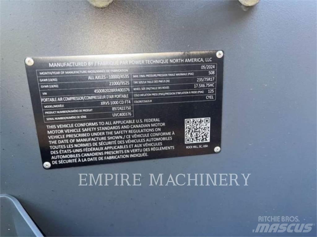 Atlas Copco XRVS1000CD Compresores