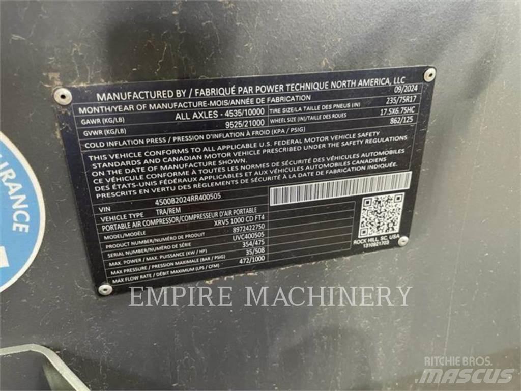 Atlas Copco XRVS1000CD Compresores