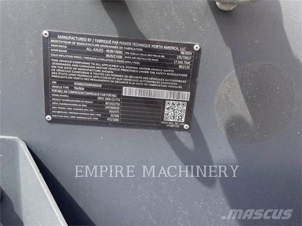 Atlas Copco XRVS1000CD Compresores