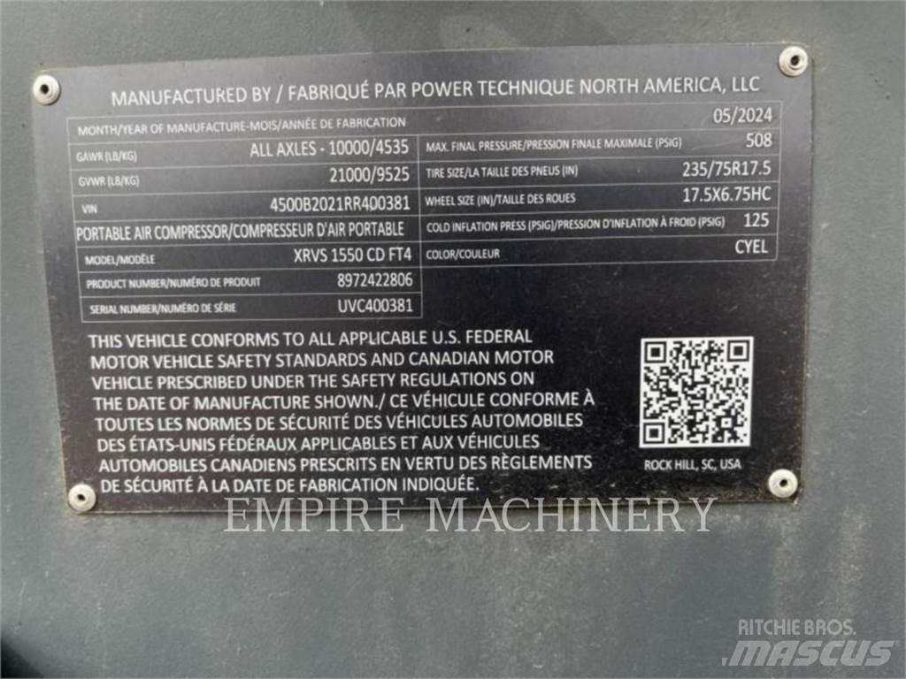 Atlas Copco XRVS1550CD Compresores