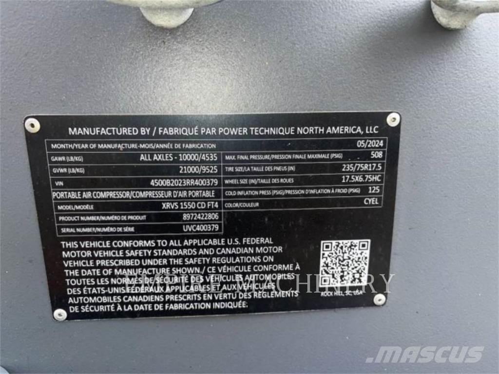 Atlas Copco XRVS1550CD Compresores