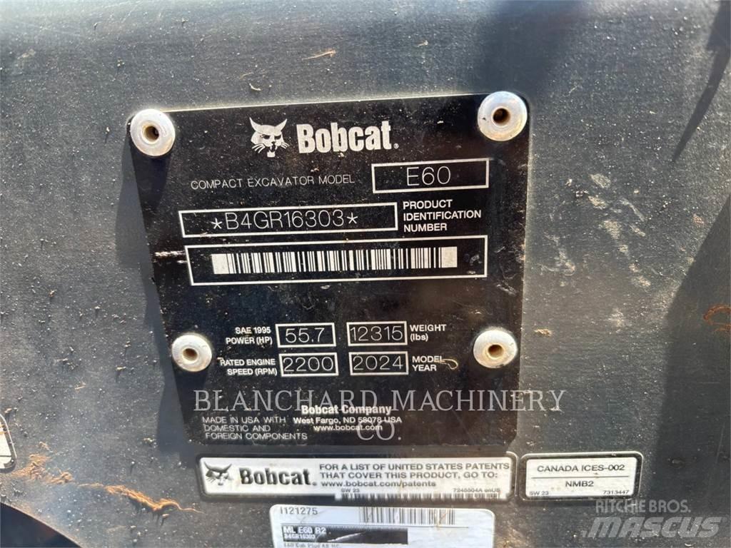 Bobcat E60 Excavadoras de cadenas