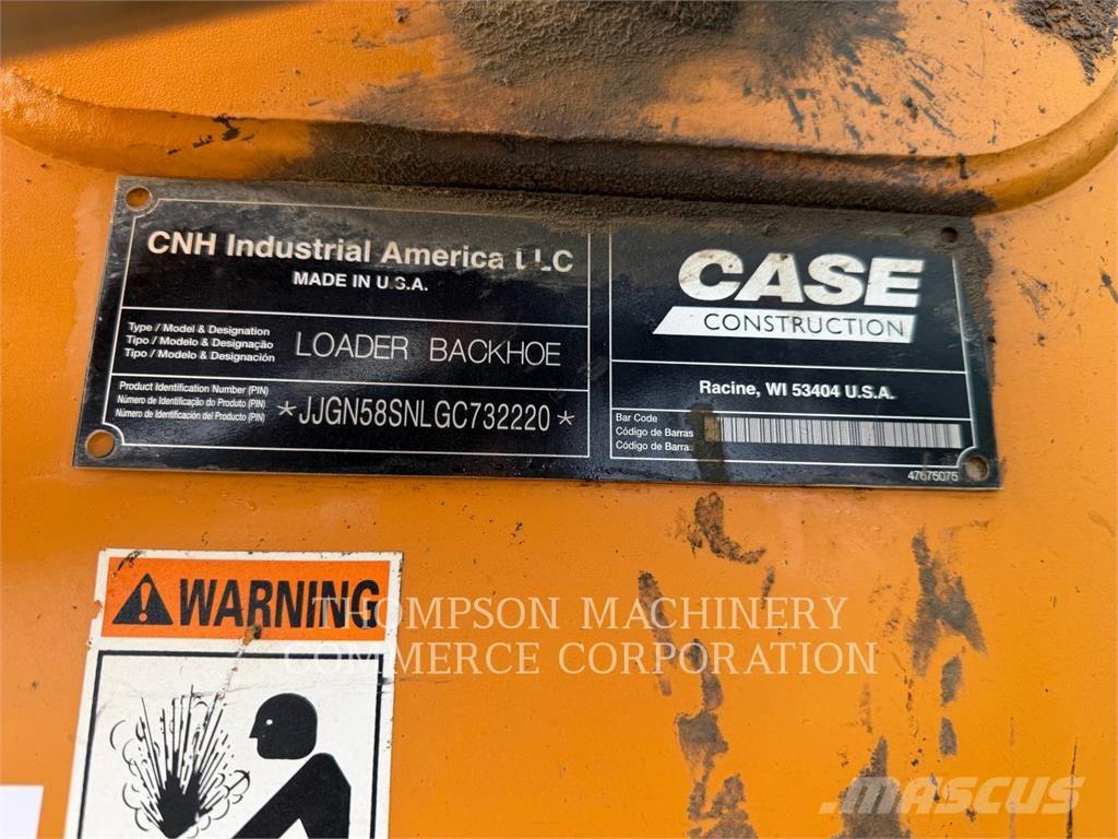 CASE 580 SUPER N Retrocargadoras