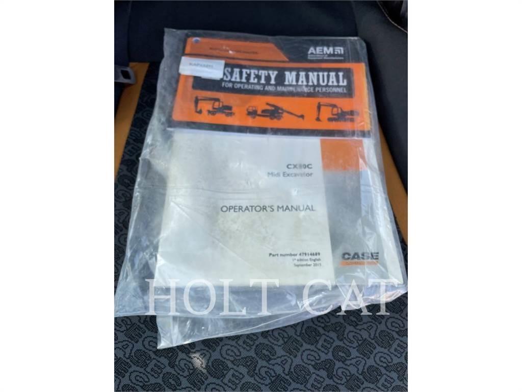 CASE CX80C Excavadoras de cadenas
