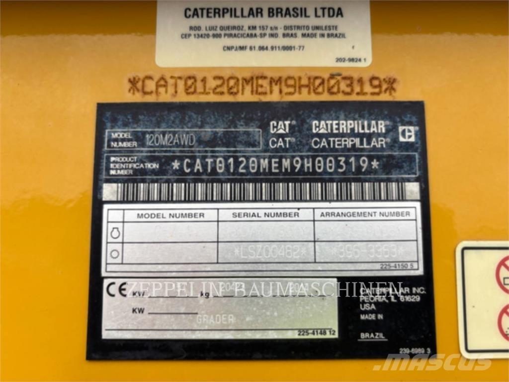 CAT 120M Motoniveladoras