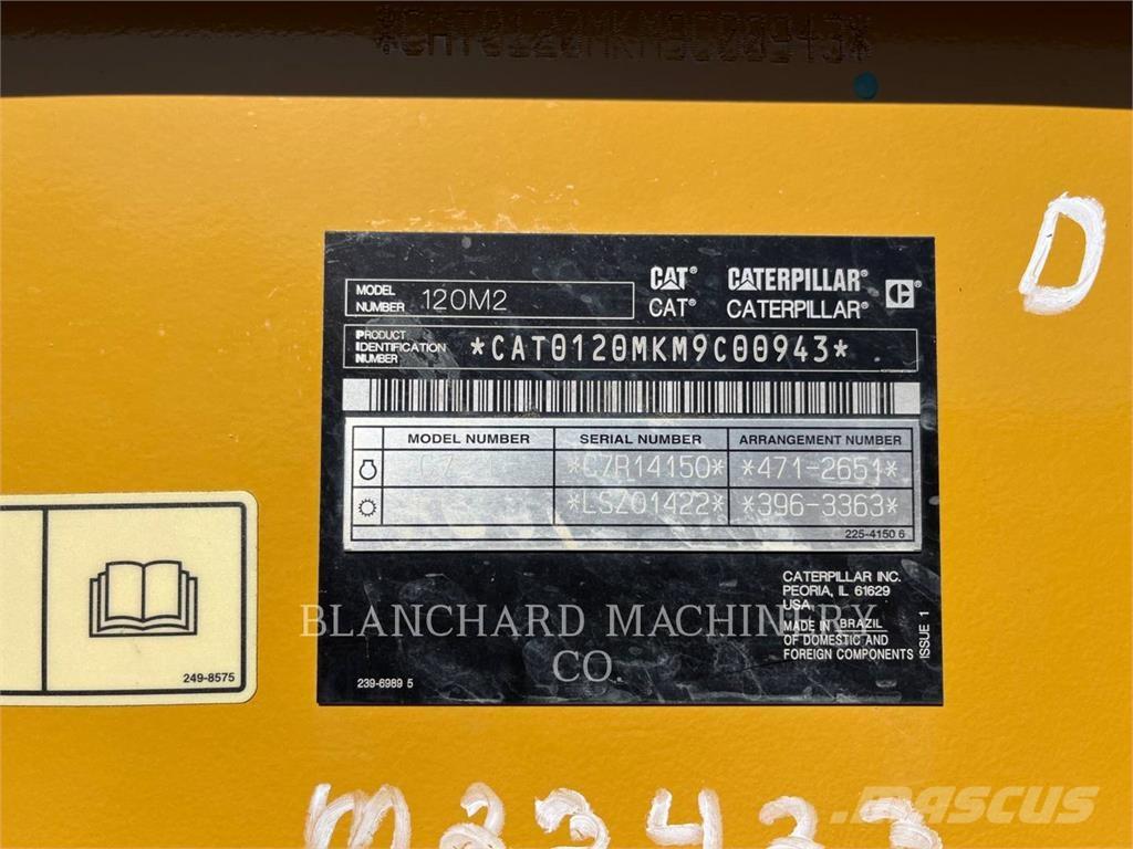 CAT 120M2 Motoniveladoras