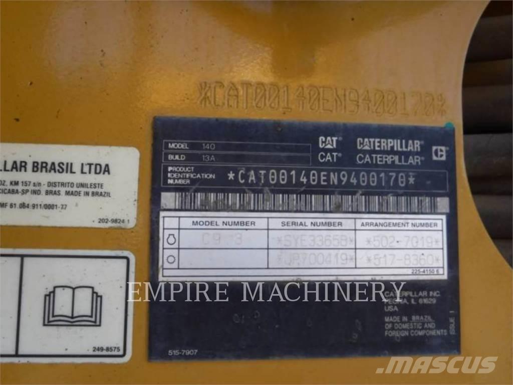 CAT 140-13 Motoniveladoras