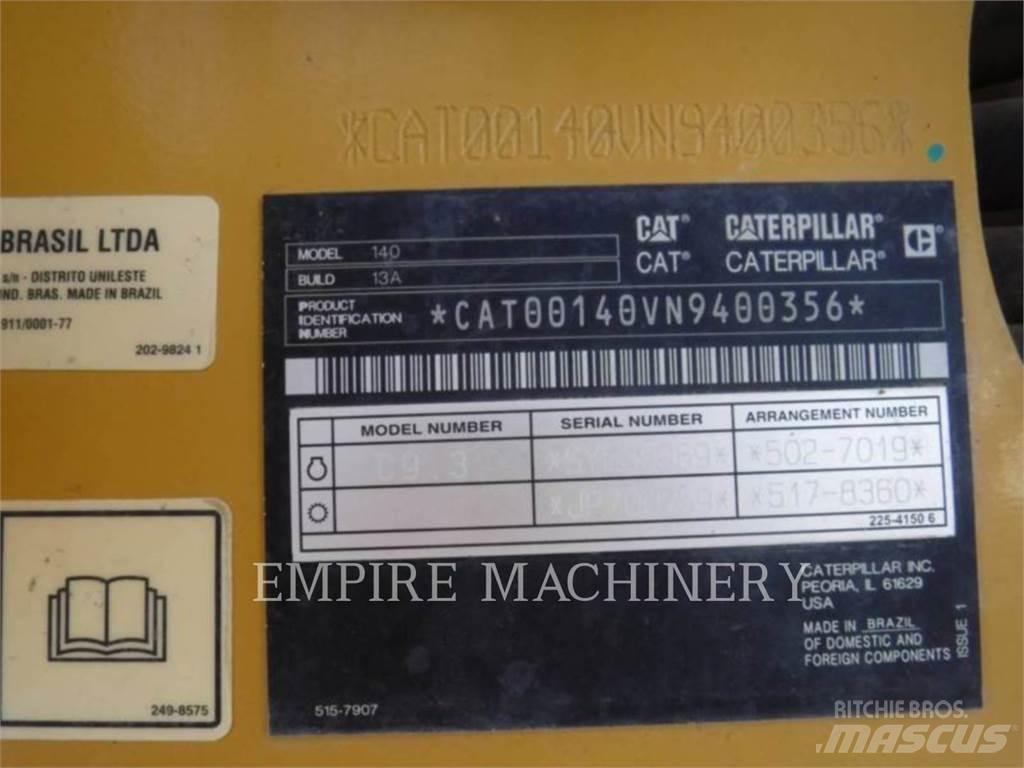 CAT 140-13 Motoniveladoras