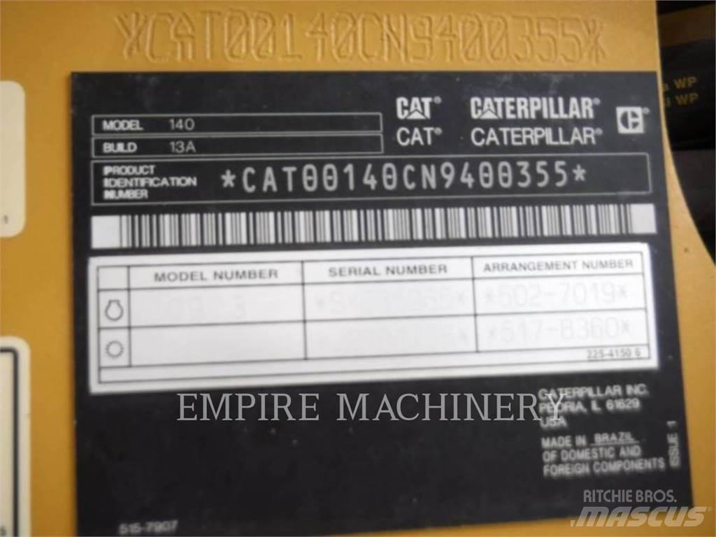 CAT 140-13 Motoniveladoras