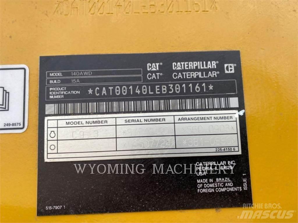 CAT 140 AWD Motoniveladoras