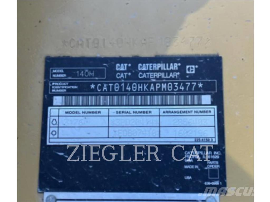 CAT 140H Motoniveladoras