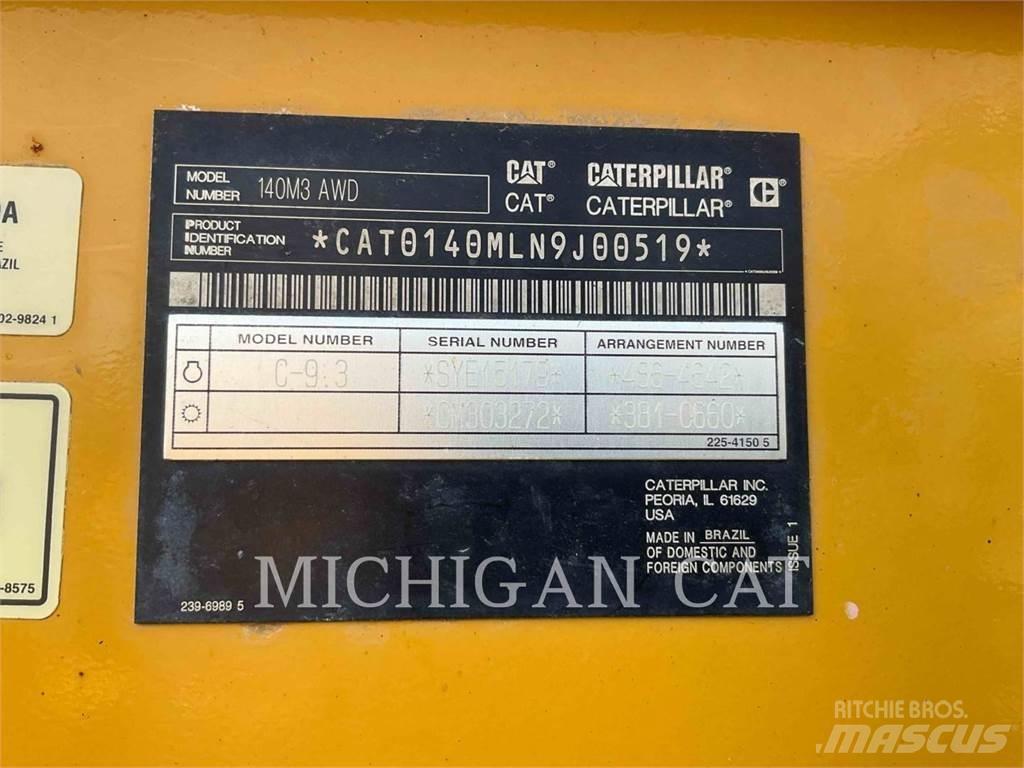 CAT 140M3 AWD Motoniveladoras