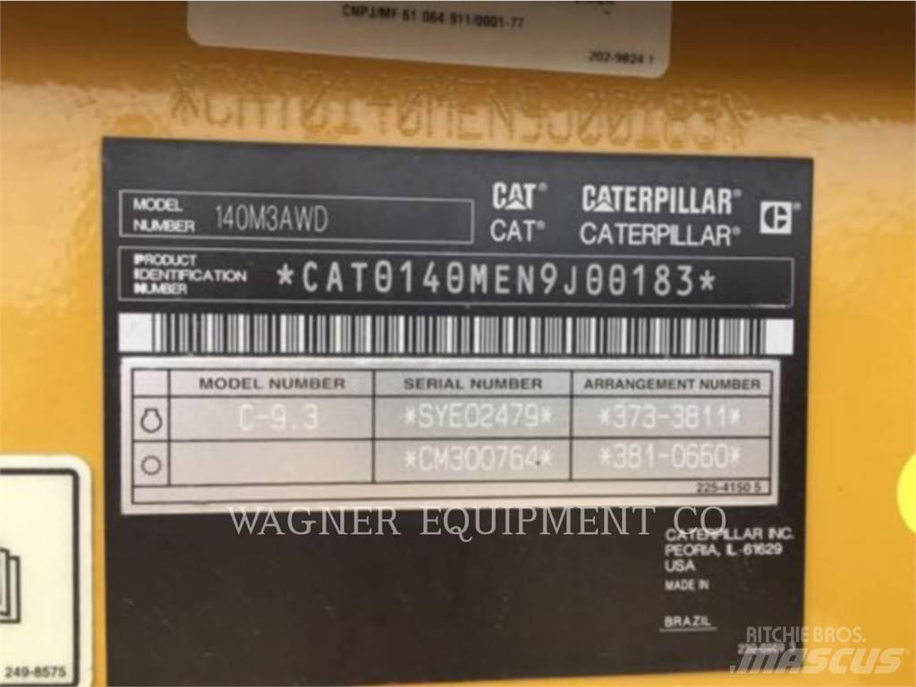 CAT 140M3 AWD Motoniveladoras