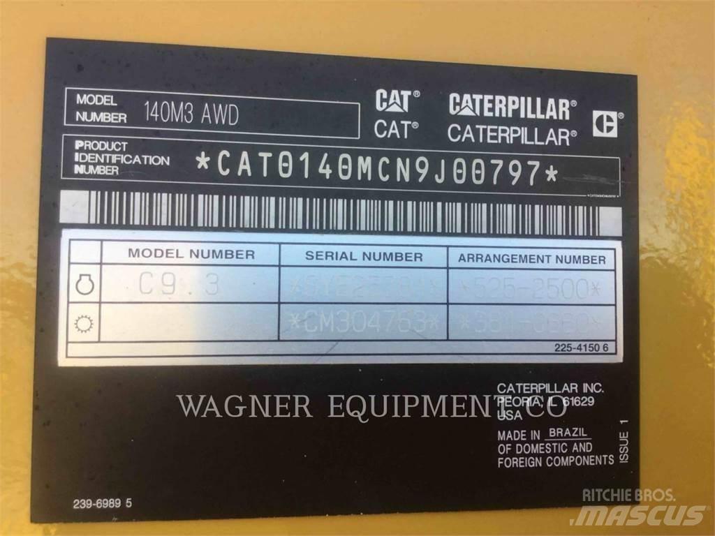 CAT 140M3 AWD Motoniveladoras