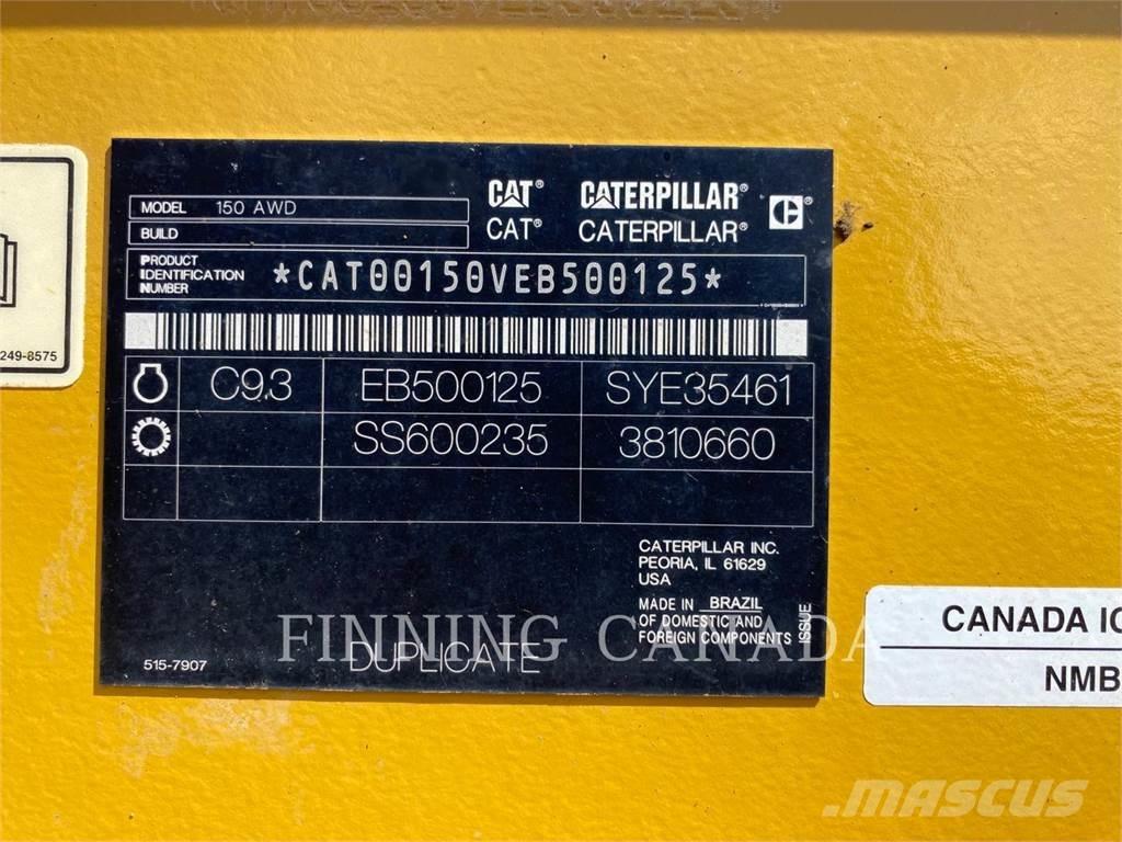CAT 150-15 Motoniveladoras