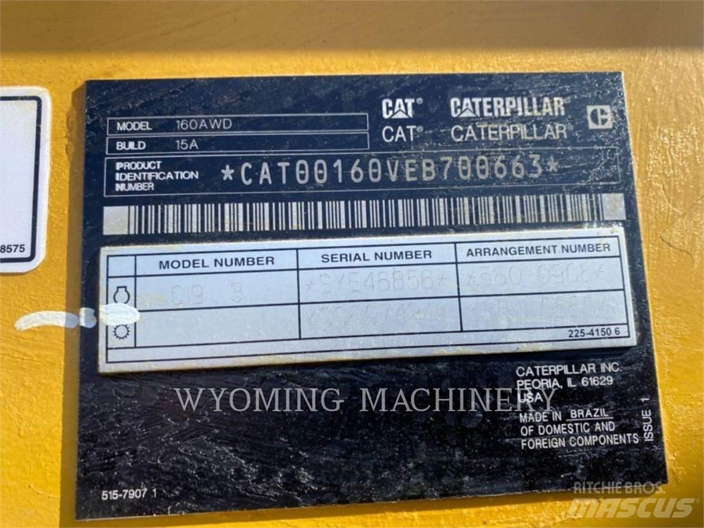 CAT 160 AWD Motoniveladoras