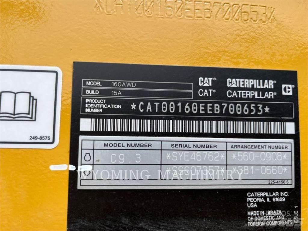 CAT 160 AWD Motoniveladoras