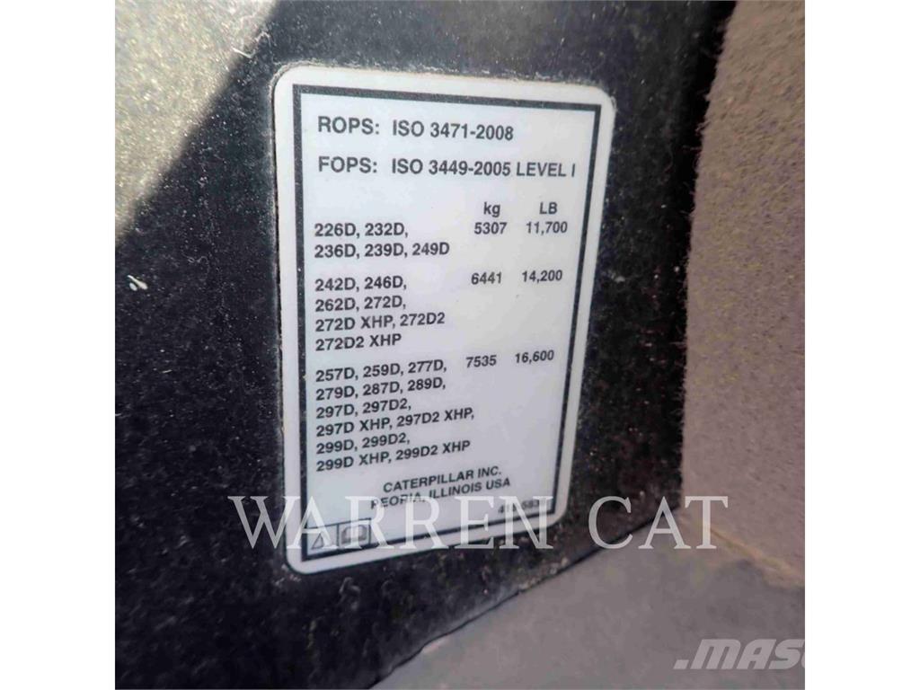CAT 236D Minicargadoras