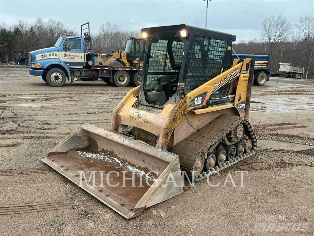 CAT 247B3 AQ Minicargadoras