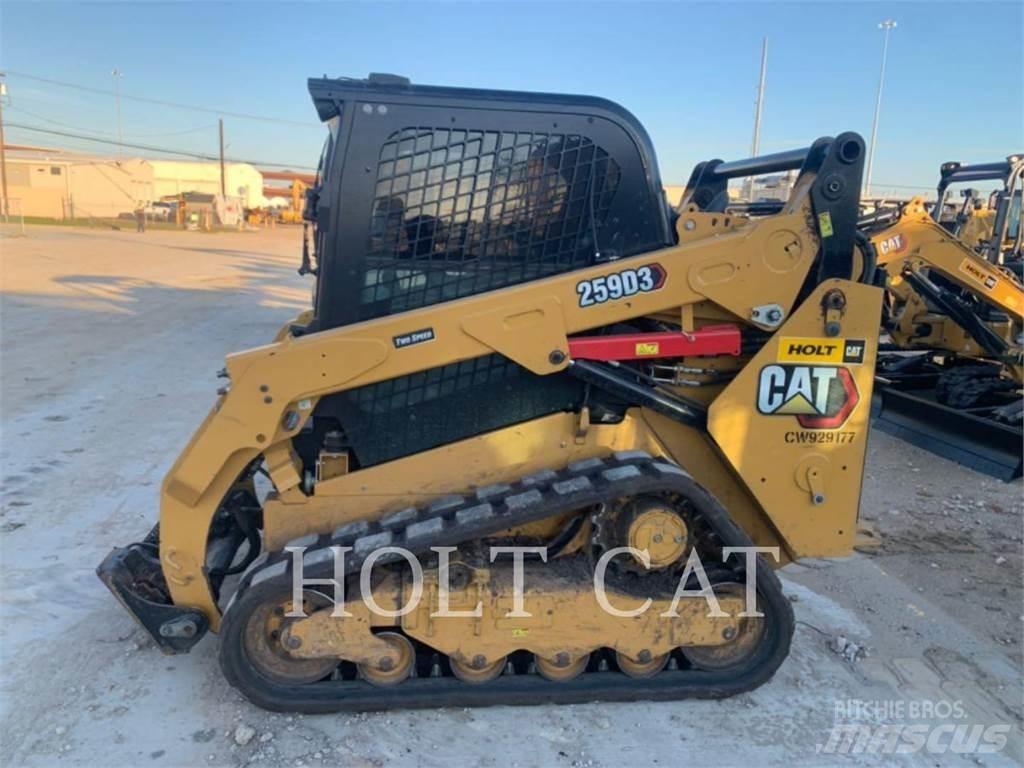 CAT 259D CAB Minicargadoras