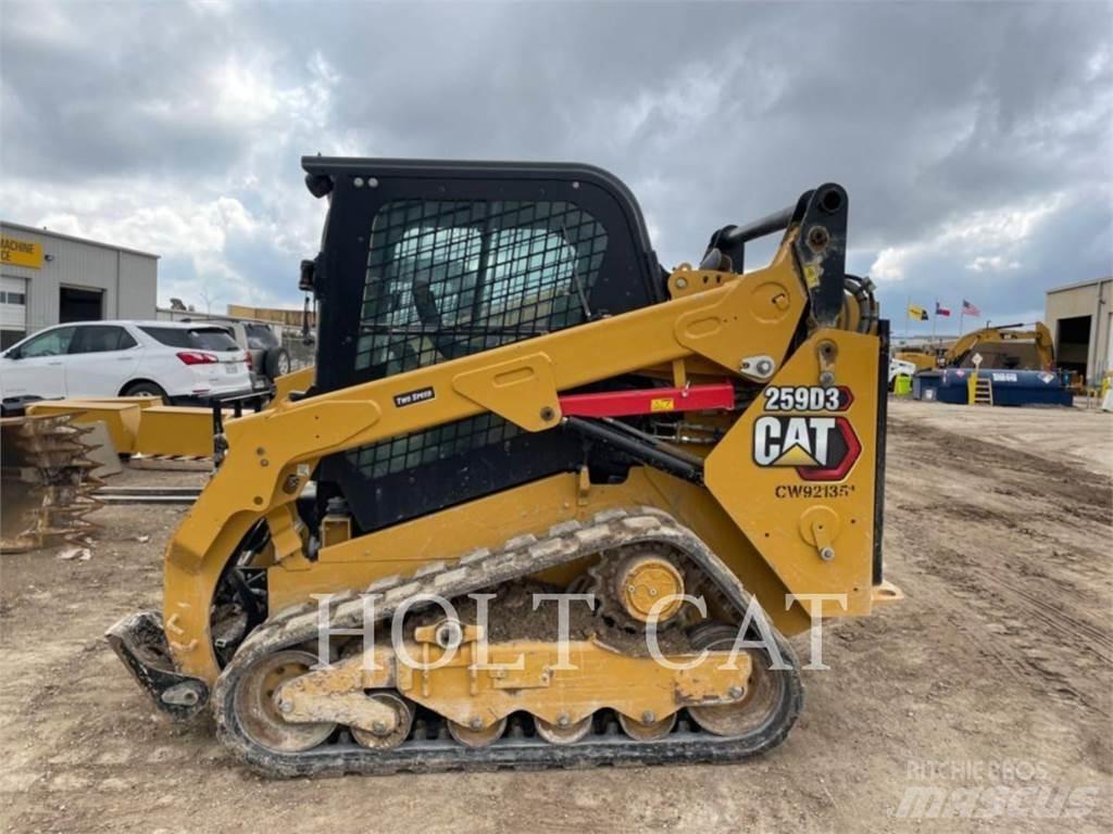 CAT 259D CAB Minicargadoras