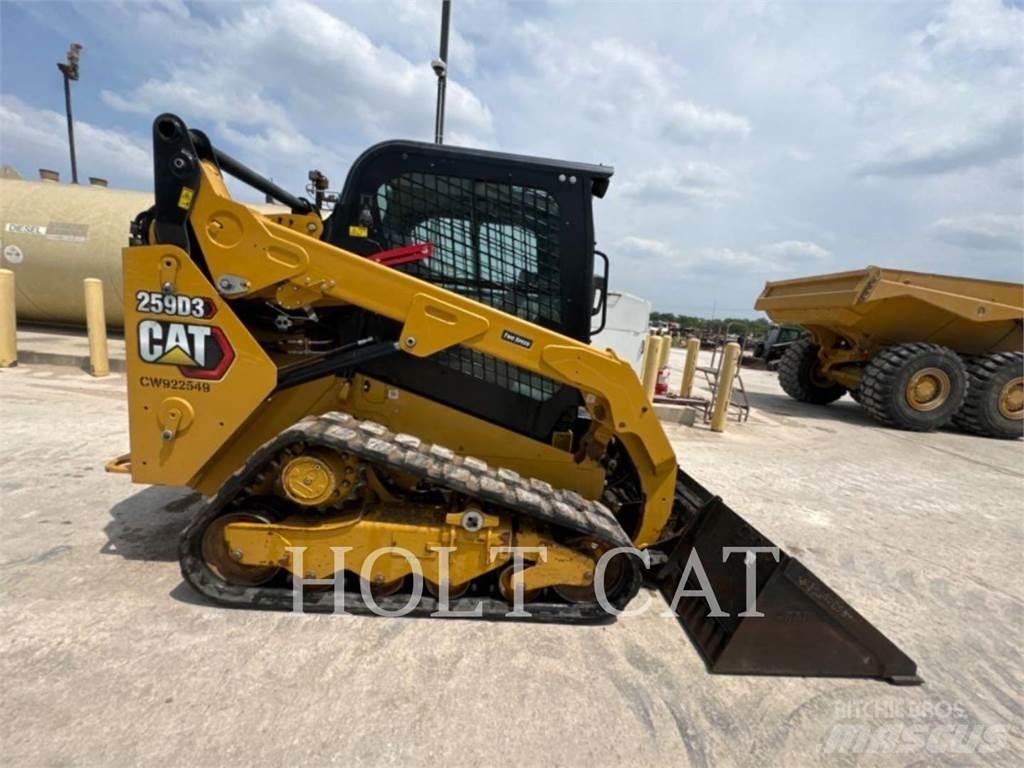 CAT 259D CAB Minicargadoras