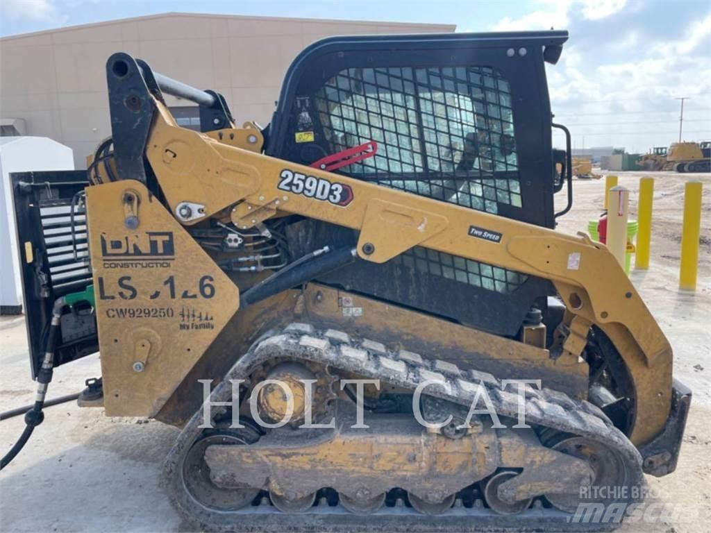 CAT 259D CAB Minicargadoras