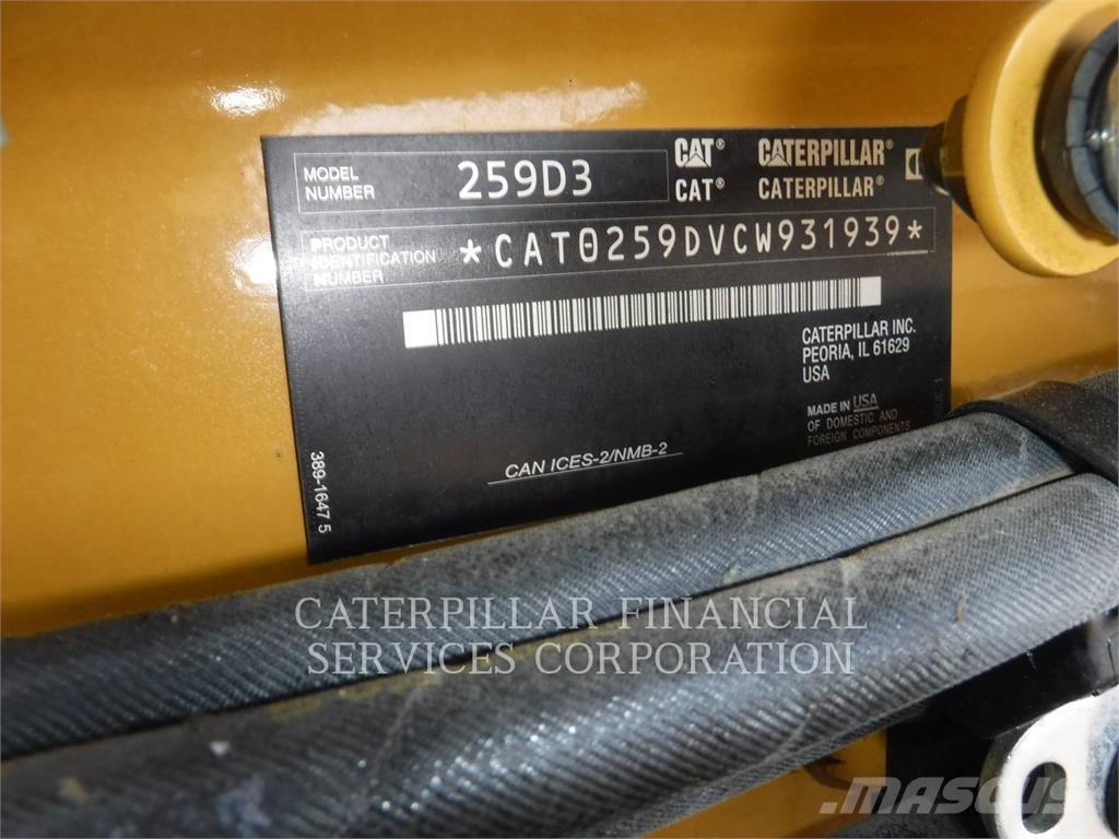 CAT 259D3 Cargadoras sobre orugas