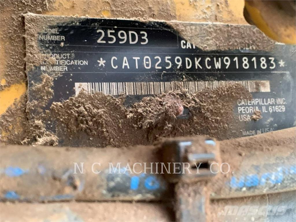CAT 259D3 H3CB Minicargadoras