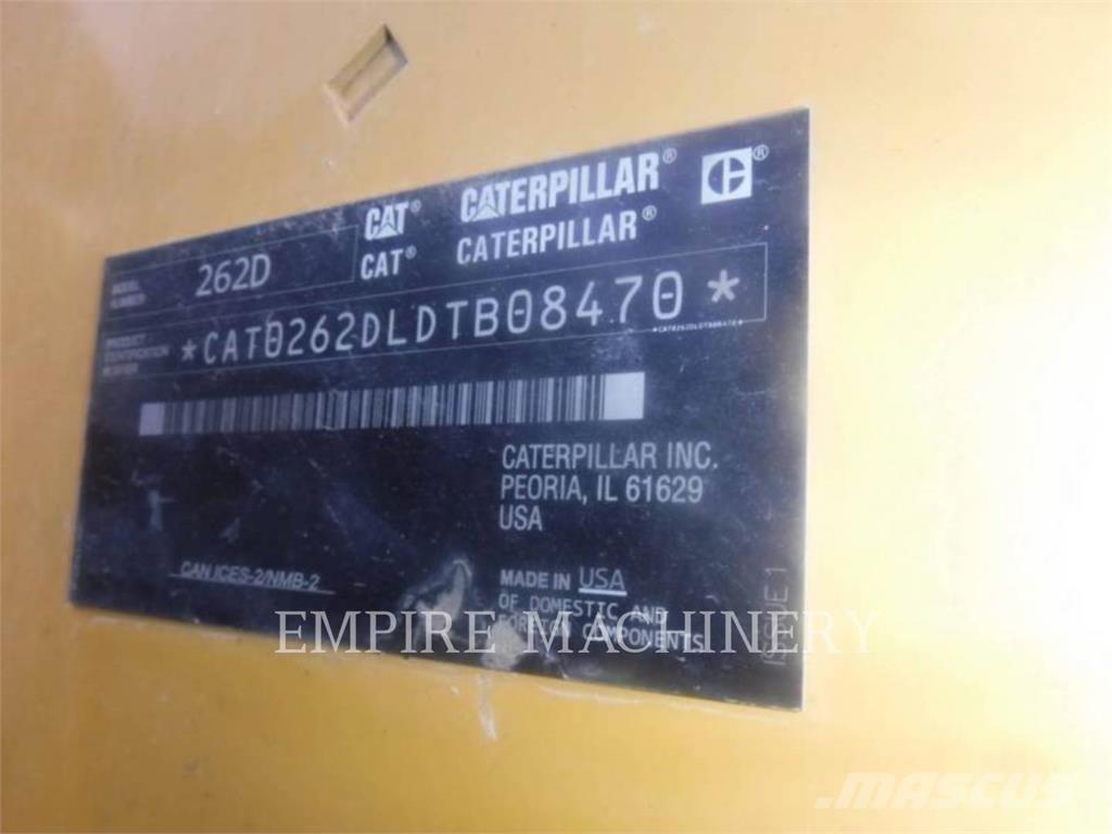 CAT 262D Minicargadoras