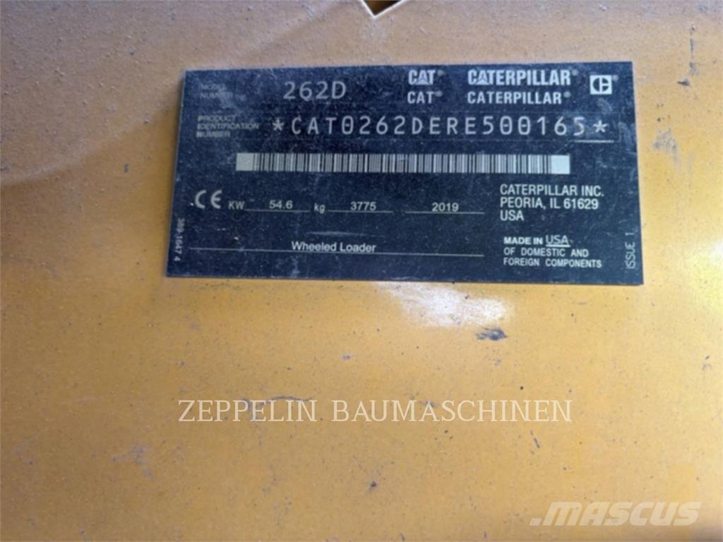 CAT 262D Minicargadoras