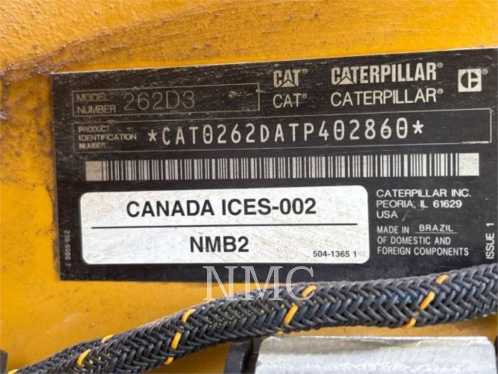CAT 262D3 Minicargadoras
