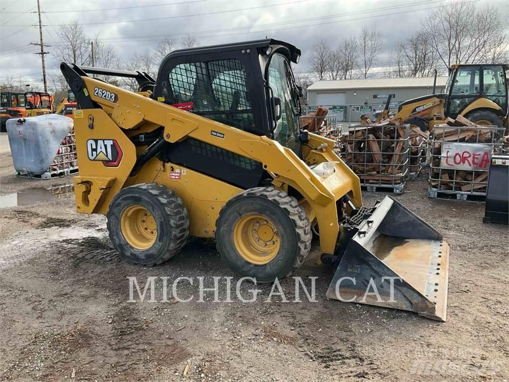 CAT 262D3 A2Q Minicargadoras
